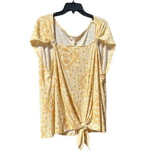 NWT Como Blu women’s plus sleeveless blouse